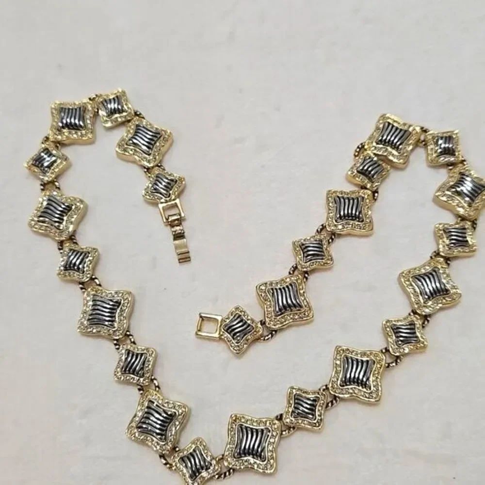 Gold and Silver Necklace
